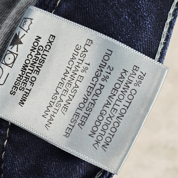 Silver Jeans W29 L31 Suki Mid Rise Slim Boot Dark womens wash denim thick stitch - Picture 3 of 13